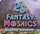 Jogo Fantasy Mosaics 25: Wedding Ceremony