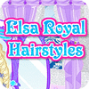 Jogo Frozen. Elsa Royal Hairstyles