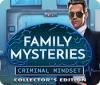 Jogo Family Mysteries: Criminal Mindset Collector's Edition