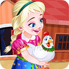 Jogo Frozen. Anna Poultry Care