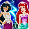 Jogo Jasmine vs. Ariel Fashion Battle