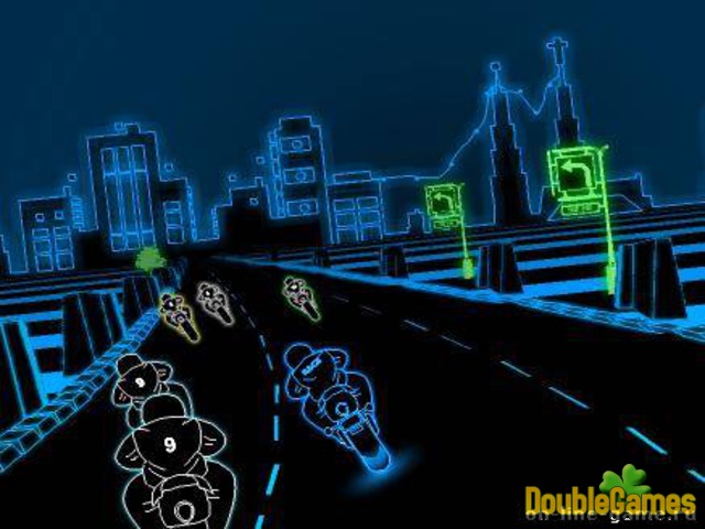 Free Download 3D Neon Race Screenshot 3