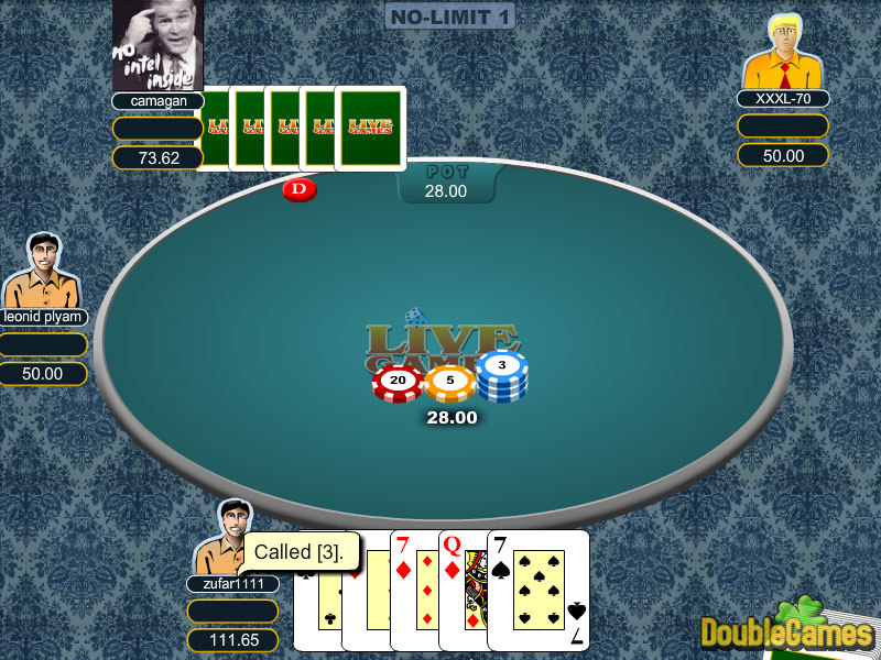 Free Download 5 Card Draw Poker Screenshot 2