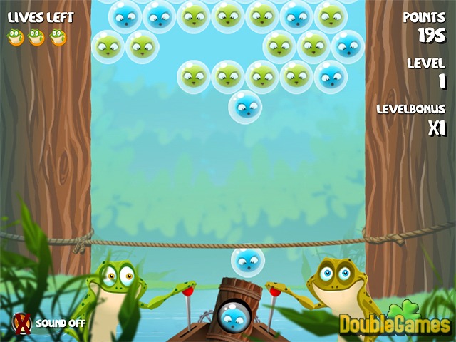 Free Download Bubble Frog Screenshot 1