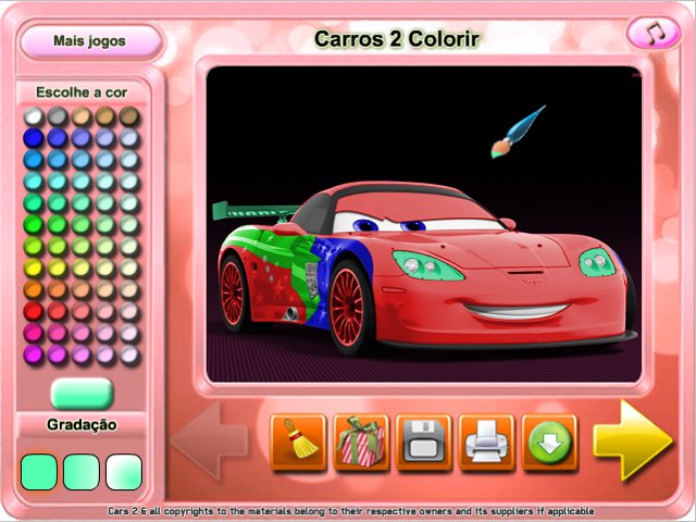 Free Download Carros 2 Colorir Screenshot 1