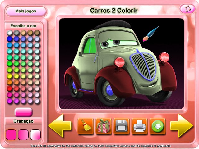 Free Download Carros 2 Colorir Screenshot 2