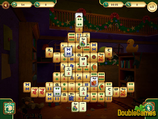 Free Download Christmas Mahjong Screenshot 1
