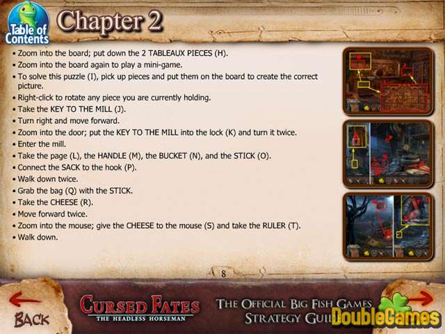 Free Download Cursed Fates: The Headless Horseman Strategy Guide Screenshot 3