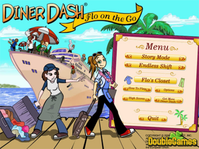 Free Download Diner Dash - Flo on the Go Screenshot 1