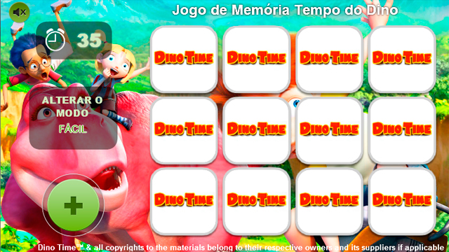 Free Download Jogo de Memória Tempo do Dino Screenshot 2