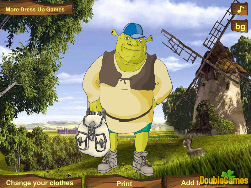 Free Download Dress Shrek 4 Party Screenshot 2