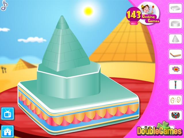 Free Download Egyptian Princess Wedding Cake Screenshot 1