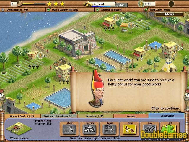 Free Download Empire Builder - Ancient Egypt Screenshot 2