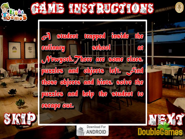 Free Download Escape From Culinary School Screenshot 1