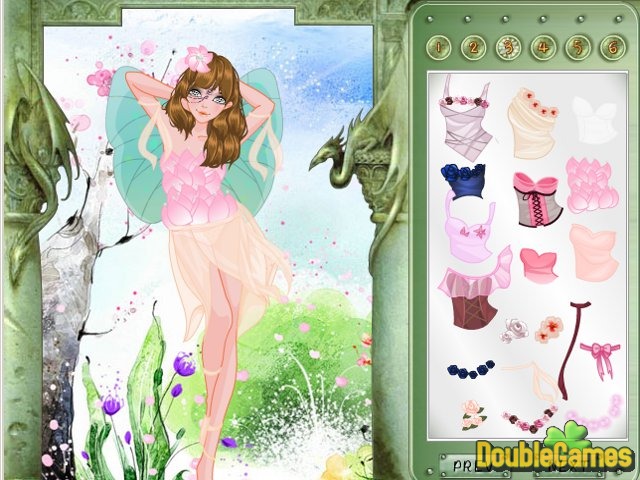 Free Download Fairy Of Roses Screenshot 2