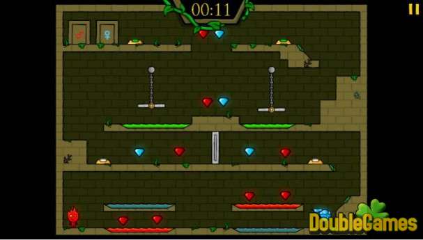 Free Download Fireboy and Watergirl 1 Forest Temple Screenshot 3