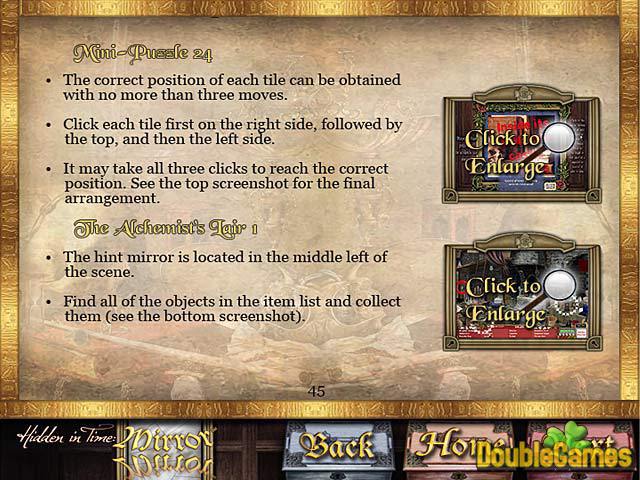 Free Download Hidden in Time: Mirror Mirror Strategy Guide Screenshot 2