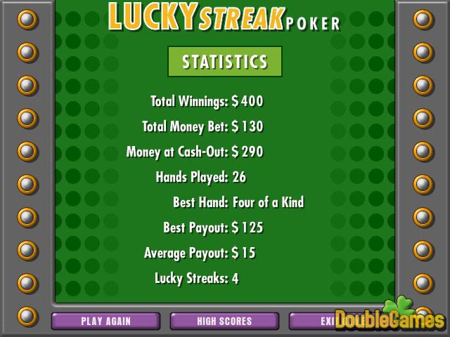 Free Download Lucky Streak Poker Screenshot 3