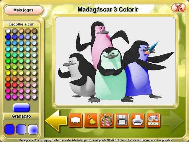 Free Download Madagáscar 3 Colorir Screenshot 3