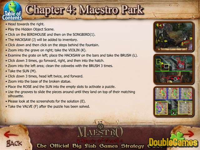 Free Download Maestro: Music of Death Strategy Guide Screenshot 3