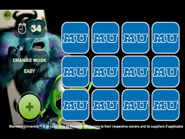 Free Download Jogo de Memória Universidade dos Monstros Screenshot 1