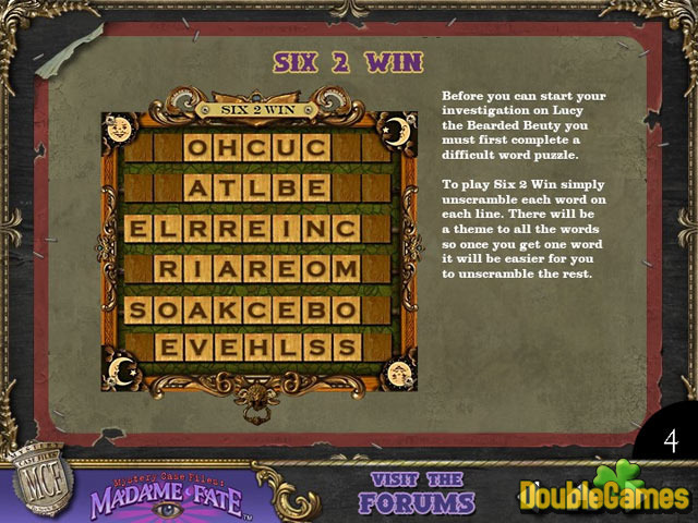 Free Download Mystery Case Files: Madame Fate  Strategy Guide Screenshot 2