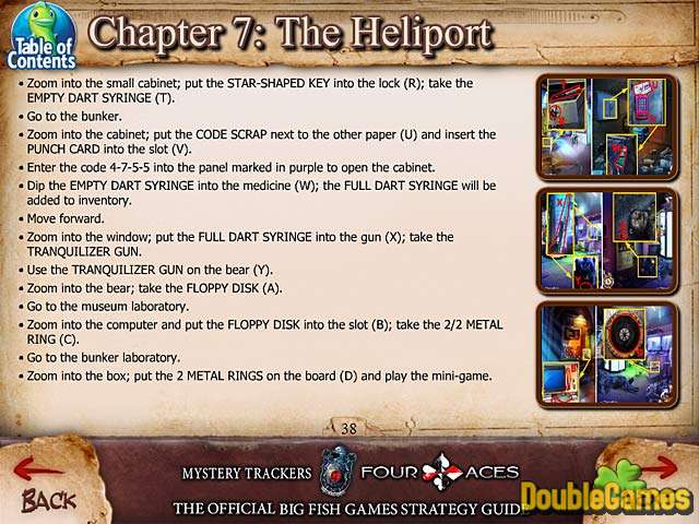 Free Download Mystery Trackers: The Four Aces Strategy Guide Screenshot 3