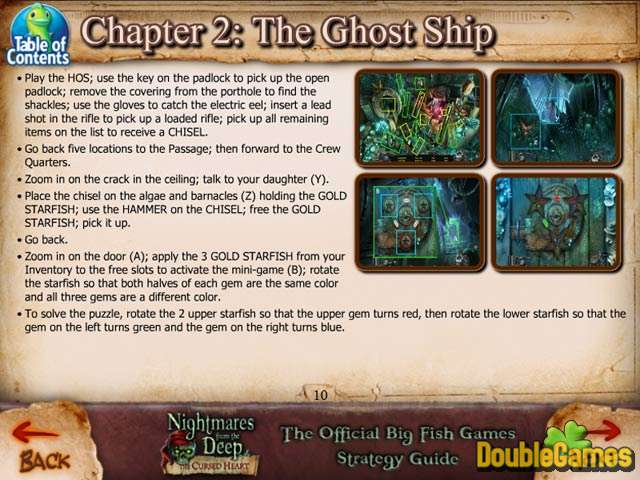 Free Download Nightmares from the Deep: The Cursed Heart Strategy Guide Screenshot 2