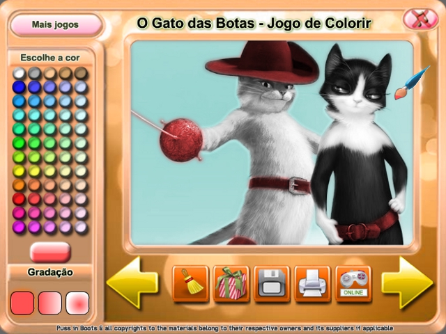 O Gato das Botas: Jogo de Vestir Game Download for PC