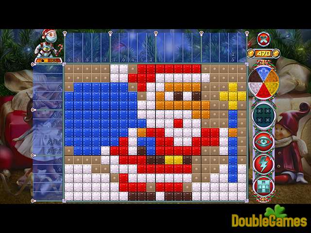 Free Download Rainbow Mosaics 10: Christmas Helper Screenshot 2