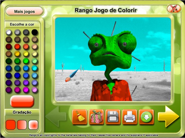 Free Download Rango Jogo de Colorir Screenshot 1