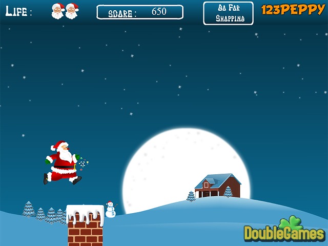 Free Download Santa Claus Jumping Screenshot 3
