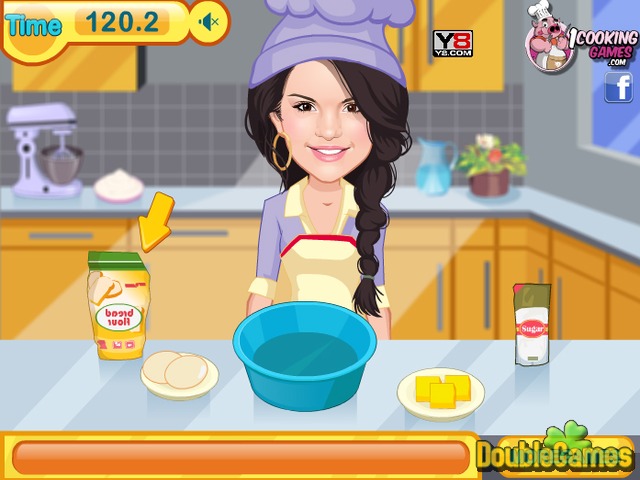 Free Download Selena Gomez Cooking Cookies Screenshot 1