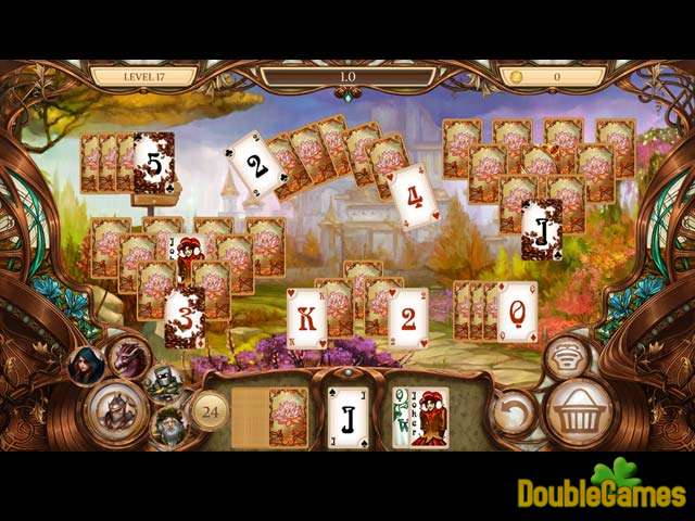 Free Download Snow White Solitaire: Charmed kingdom Screenshot 1