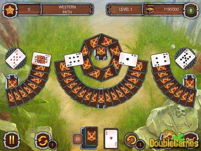 Free Download Solitaire Legend of the Pirates Screenshot 1