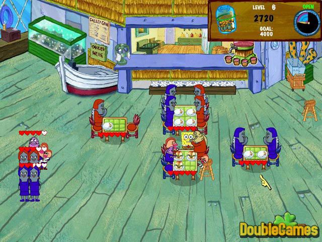 Free Download SpongeBob SquarePants Diner Dash 2 Screenshot 3