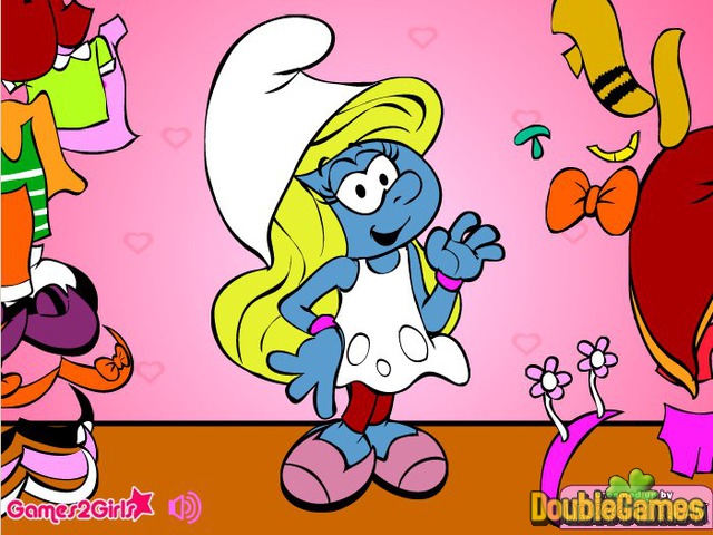 Free Download The Smurfs Dress Up Screenshot 2