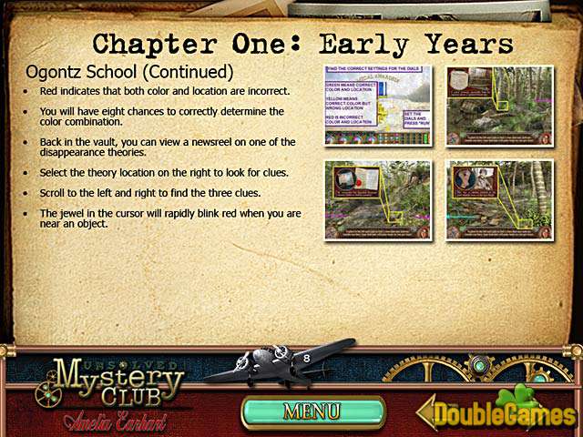 Free Download Unsolved Mystery Club: Amelia Earhart Strategy Guide Screenshot 1