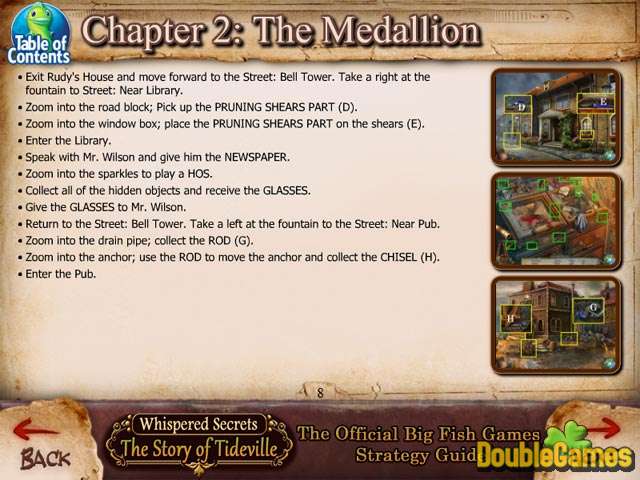 Free Download Whispered Secrets: The Story of Tideville Strategy Guide Screenshot 3