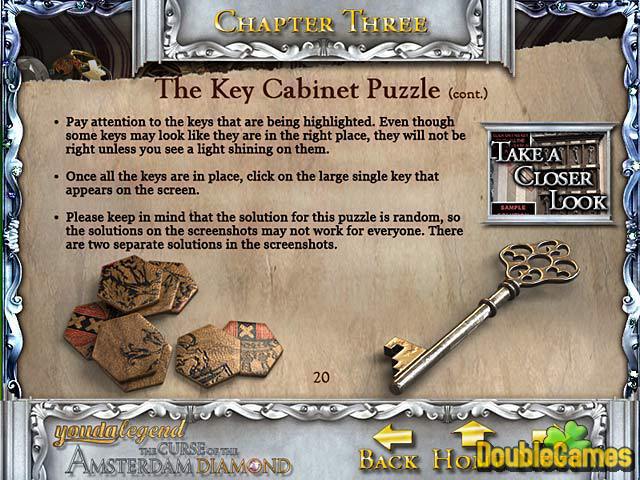 Free Download Youda Legend: The Curse of the Amsterdam Diamond Strategy Guide Screenshot 3