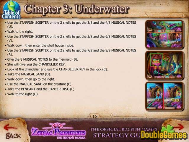 Free Download Zodiac Prophecies: The Serpent Bearer Strategy Guide Screenshot 2